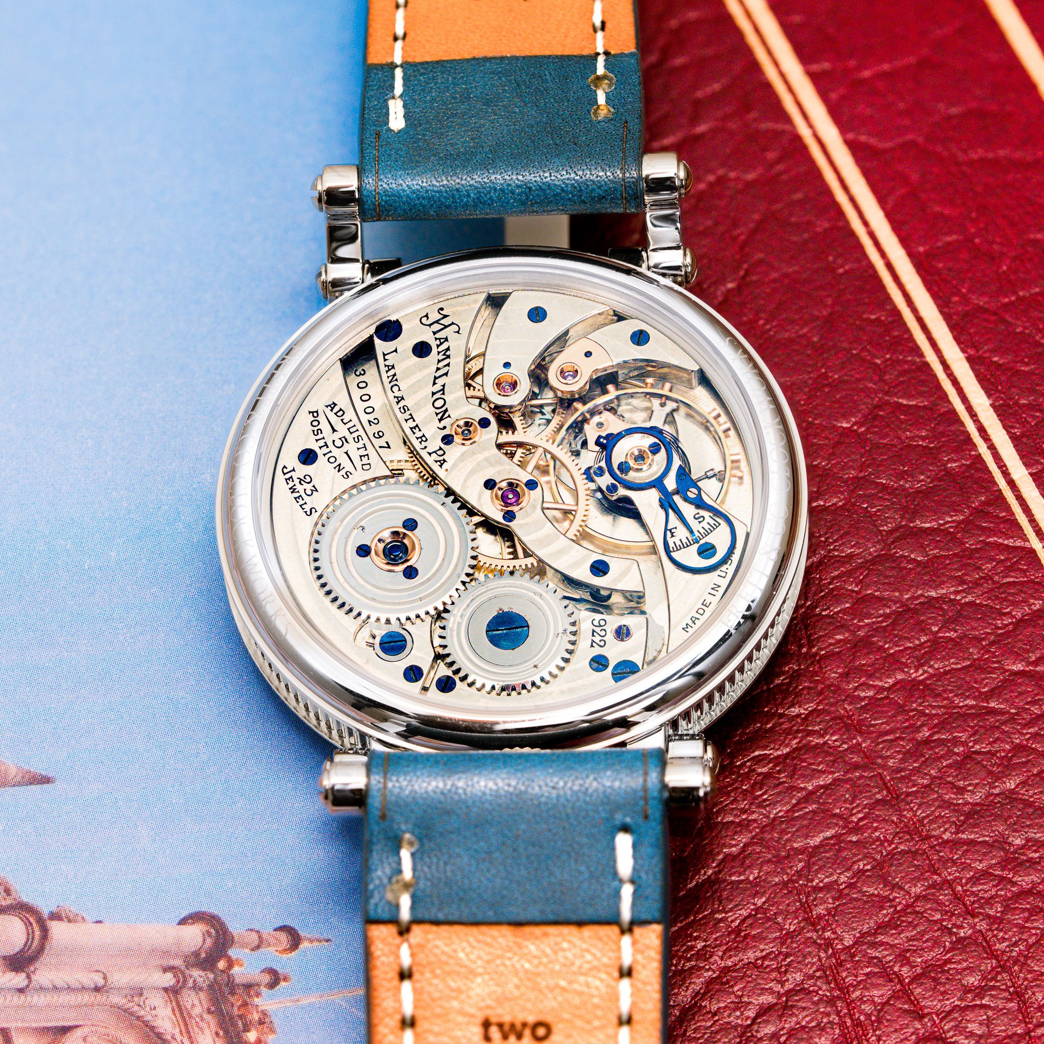 Hamilton pocket watch conversion — Frett & Co Clockworks